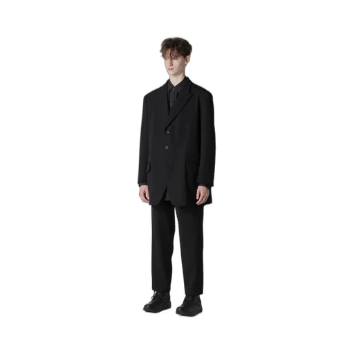 Army Gabardine 3 Buttons Peaked Jacket