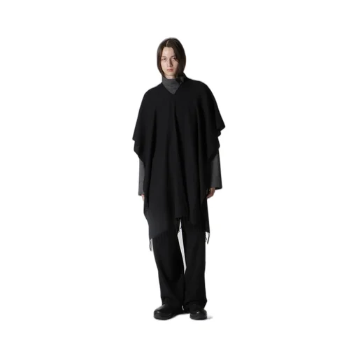 2/48W Twill Weave 2 Way Poncho Scarf