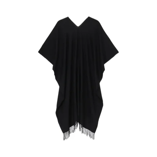 2/48W Twill Weave 2 Way Poncho Scarf