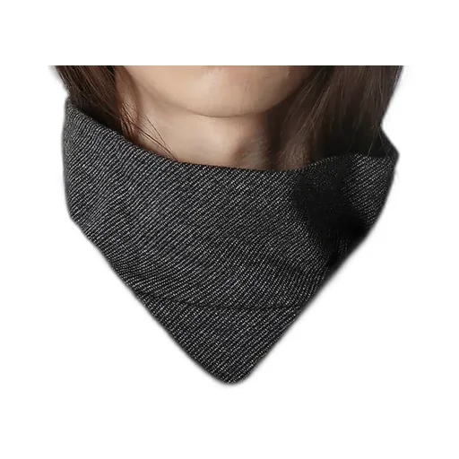 2/48W Twill Weave 2 Way Poncho Scarf