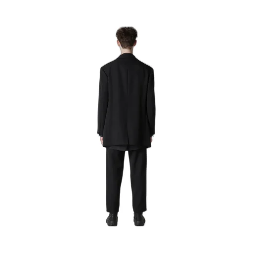 Army Gabardine 3 Buttons Peaked Jacket