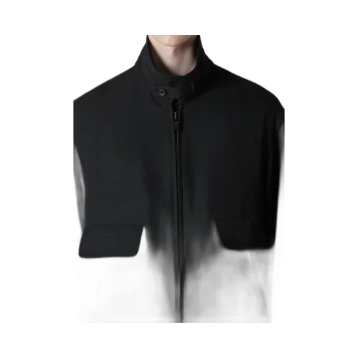 Army Gabardine Collar Tab Blouson