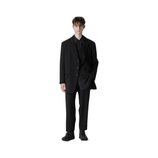 Army Gabardine 3 Buttons Peaked Jacket