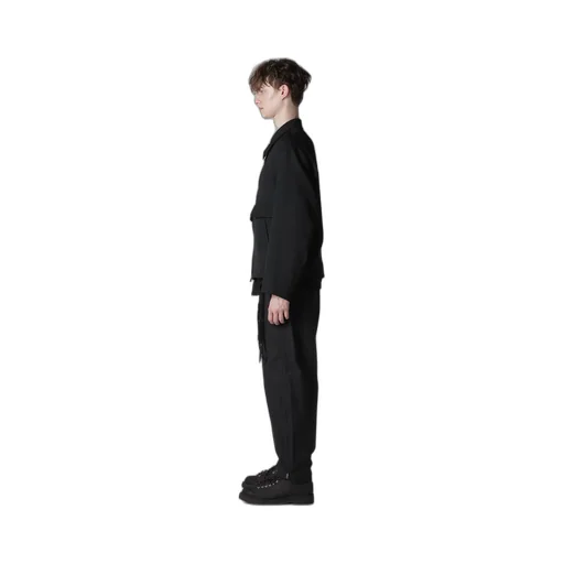 Army Gabardine Collar Tab Blouson