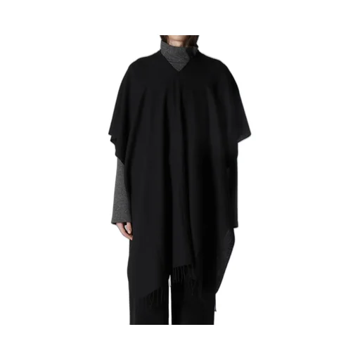 2/48W Twill Weave 2 Way Poncho Scarf