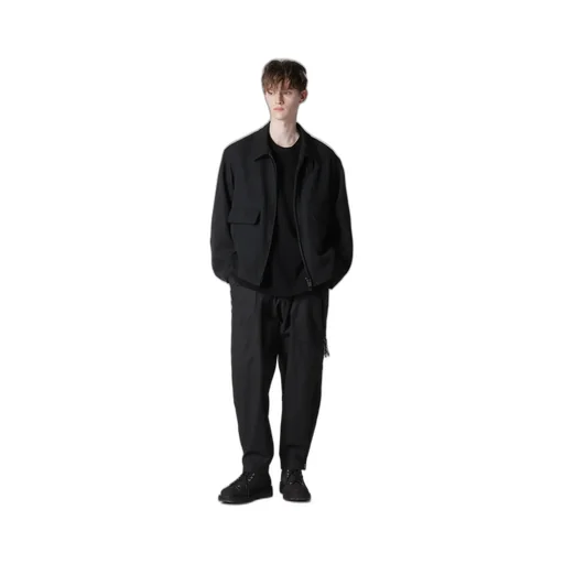 Army Gabardine Collar Tab Blouson
