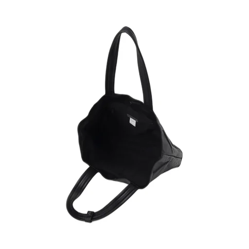 Garment Leather Padded Tote Bag