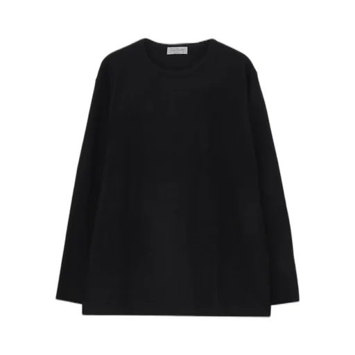 Super 120 Wool Single Jersey Round Neck Ls Tee
