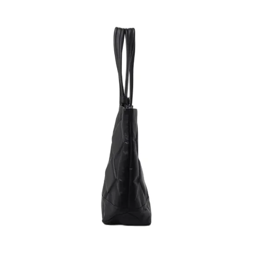 Garment Leather Padded Tote Bag