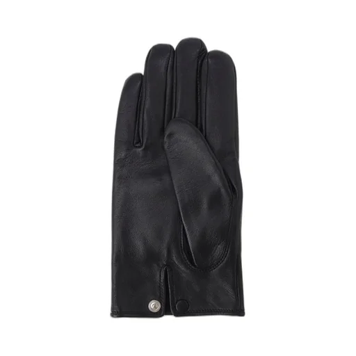 Lamb Skin Padded Short Gloves