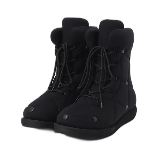 Pe/Tricot Brushed Snow Boots