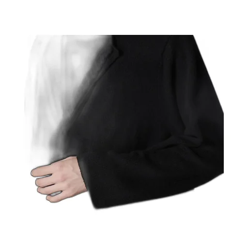 7G1P Plain Stitch With String String Detail Jacket