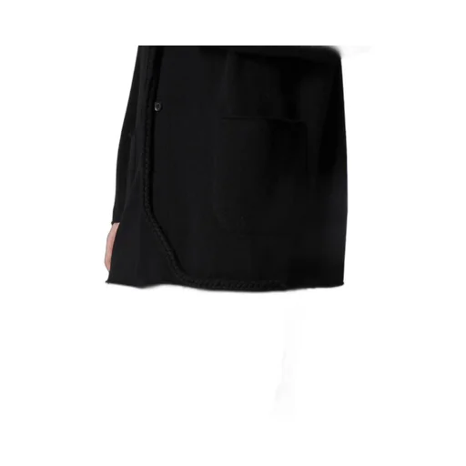 7G1P Plain Stitch With String String Detail Jacket