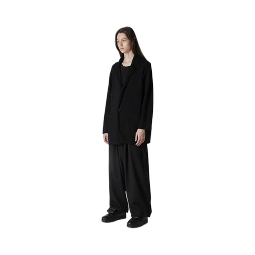7G1P Plain Stitch With String String Detail Jacket