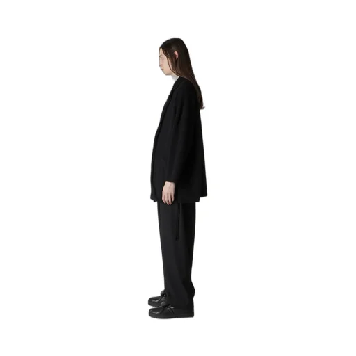 7G1P Plain Stitch With String String Detail Jacket