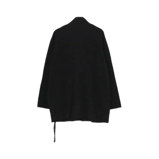 7G1P Plain Stitch With String String Detail Jacket