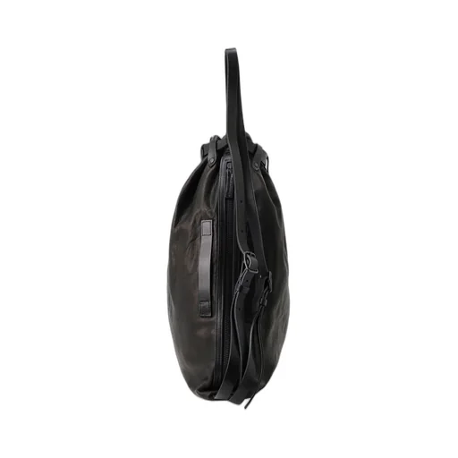 Horse Leather Drawstring Backpack