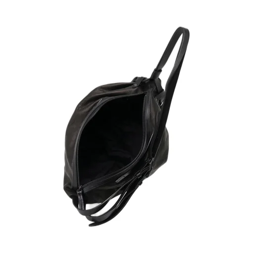 Horse Leather Drawstring Backpack