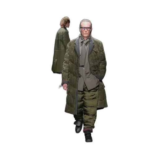 Linen Velvet 3 Buttons Diagonal Padded Long Jacket