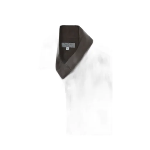 Gray Broad Stole Detail Padded Blouse
