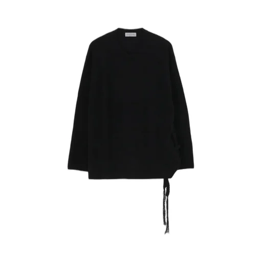 7G1P Plain Stitch With String String Round Neck Po