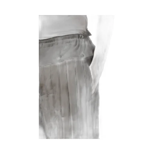 Bell Khaki Hem String Pants With Liner