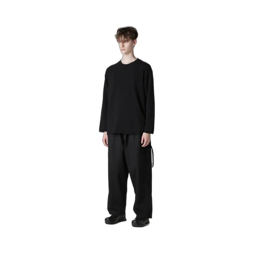 7G1P Plain Stitch With String String Round Neck Po