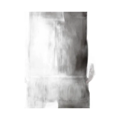 Gray Broad Stole Detail Padded Blouse