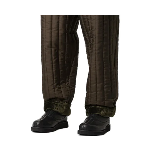 Bell Khaki Hem String Pants With Liner