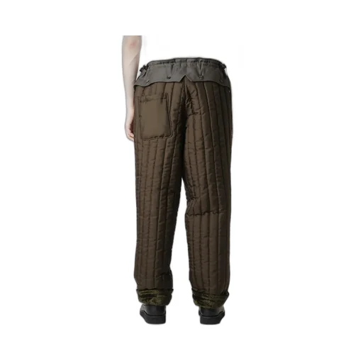Bell Khaki Hem String Pants With Liner