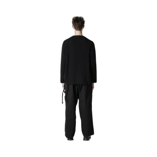 7G1P Plain Stitch With String String Round Neck Po