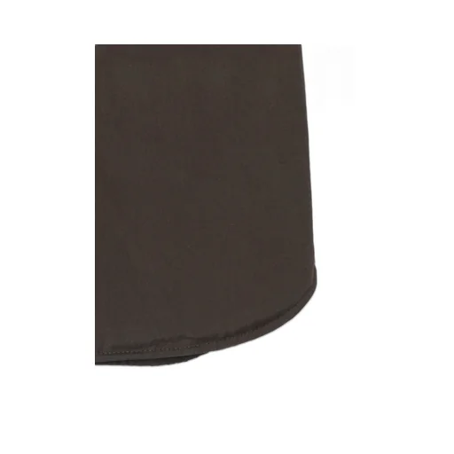 Gray Broad Stole Detail Padded Blouse