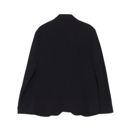 Wool Gabardine Double Front Jacket
