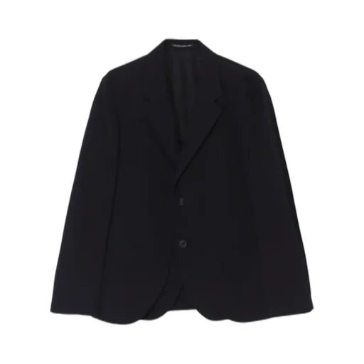Wool Gabardine Double Front Jacket