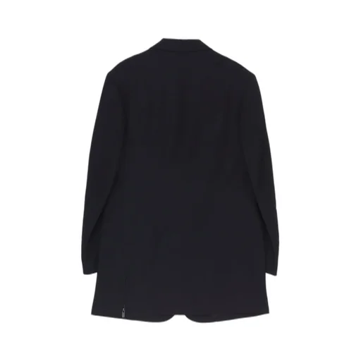 Wool Gabardine Left Seam Zipper Jacket