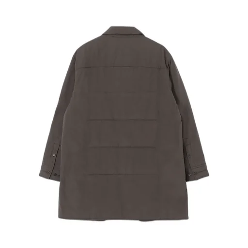 Gray Broad Gusset Collar Padded Blouse
