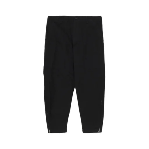 Black Scandal Katsuragi Hem Zip Painter Pants