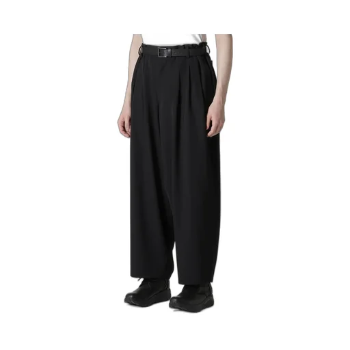 Wool Gabardine 12 Tucks Pants