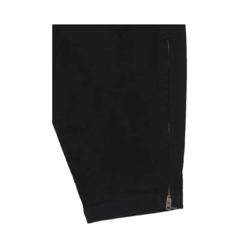 Black Scandal Katsuragi Hem Zip Painter Pants