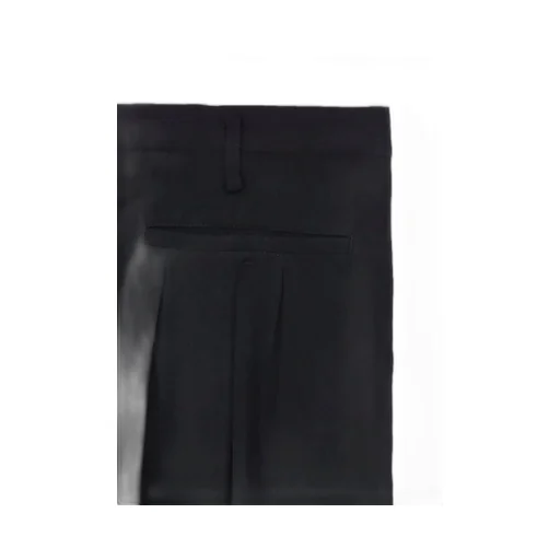 Wool Gabardine 12 Tucks Pants