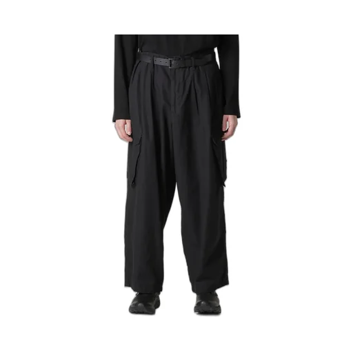 Black Scandal Herringbone 12Tuck Work Pants