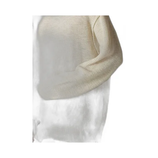 Half Cardigan Asymmetry Neckline Po