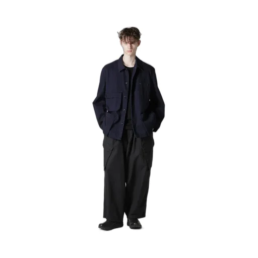 Black Scandal Herringbone 12Tuck Work Pants