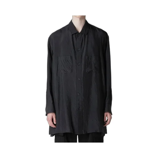 Cu Taffeta Open Collar Shoulder Pl Blouse