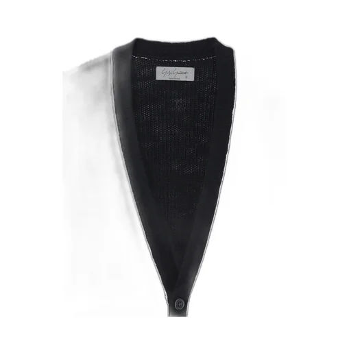 Half Cardigan Slit Detail V Neck Cardigan