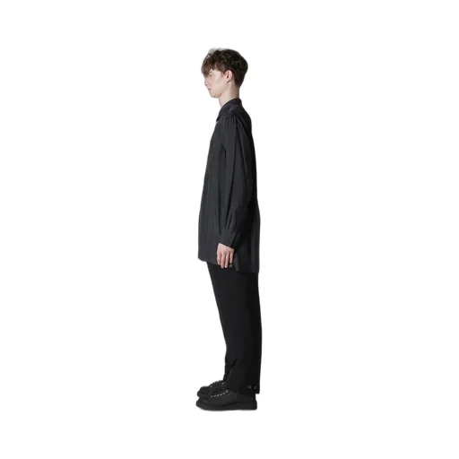 Cu Taffeta 2 Collar Big Standard Shirt