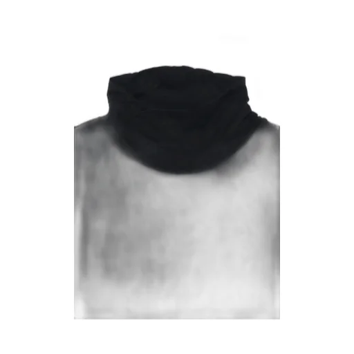 Washable Wool Jersey Turtle Neck Long Slv T