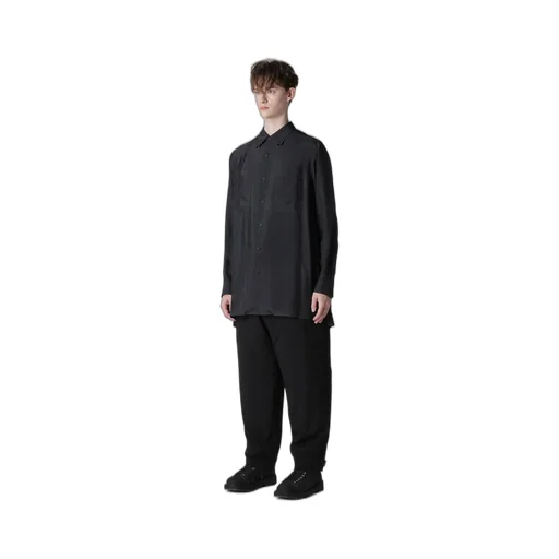 Cu Taffeta 2 Collar Big Standard Shirt