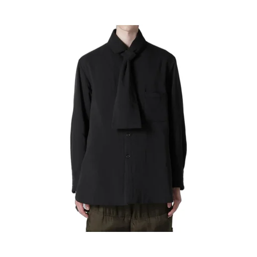 Cellulose Lawn Stole Detail Padded Blouse