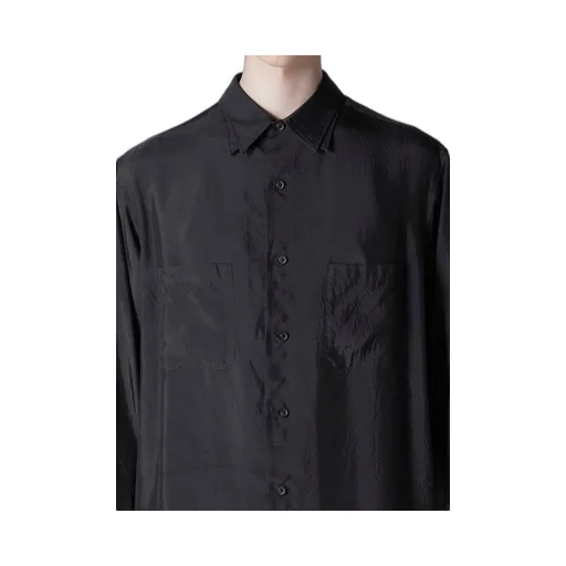 Cu Taffeta 2 Collar Big Standard Shirt